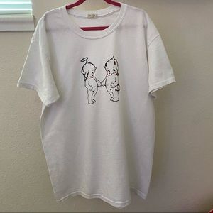 Brandy Melville Baby Devil/Angel Shirt